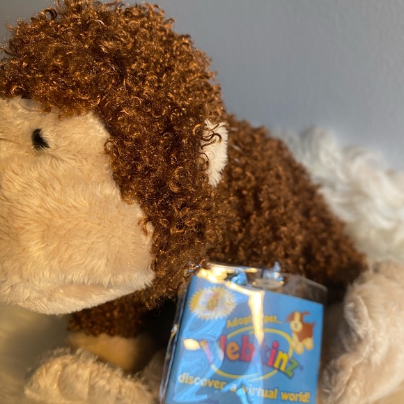 Webkinz NWT Cheeky Monkey With Code Plush - Picture 2 of 6